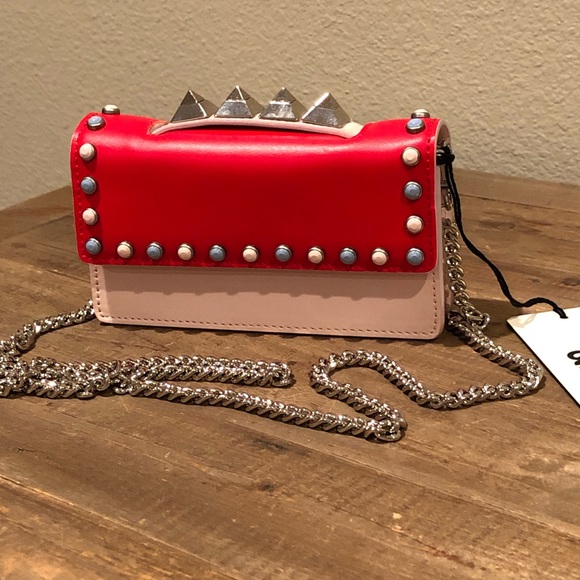 Mini Salar Zoe Ring Bag Poppy/Pink - Picture 4 of 14